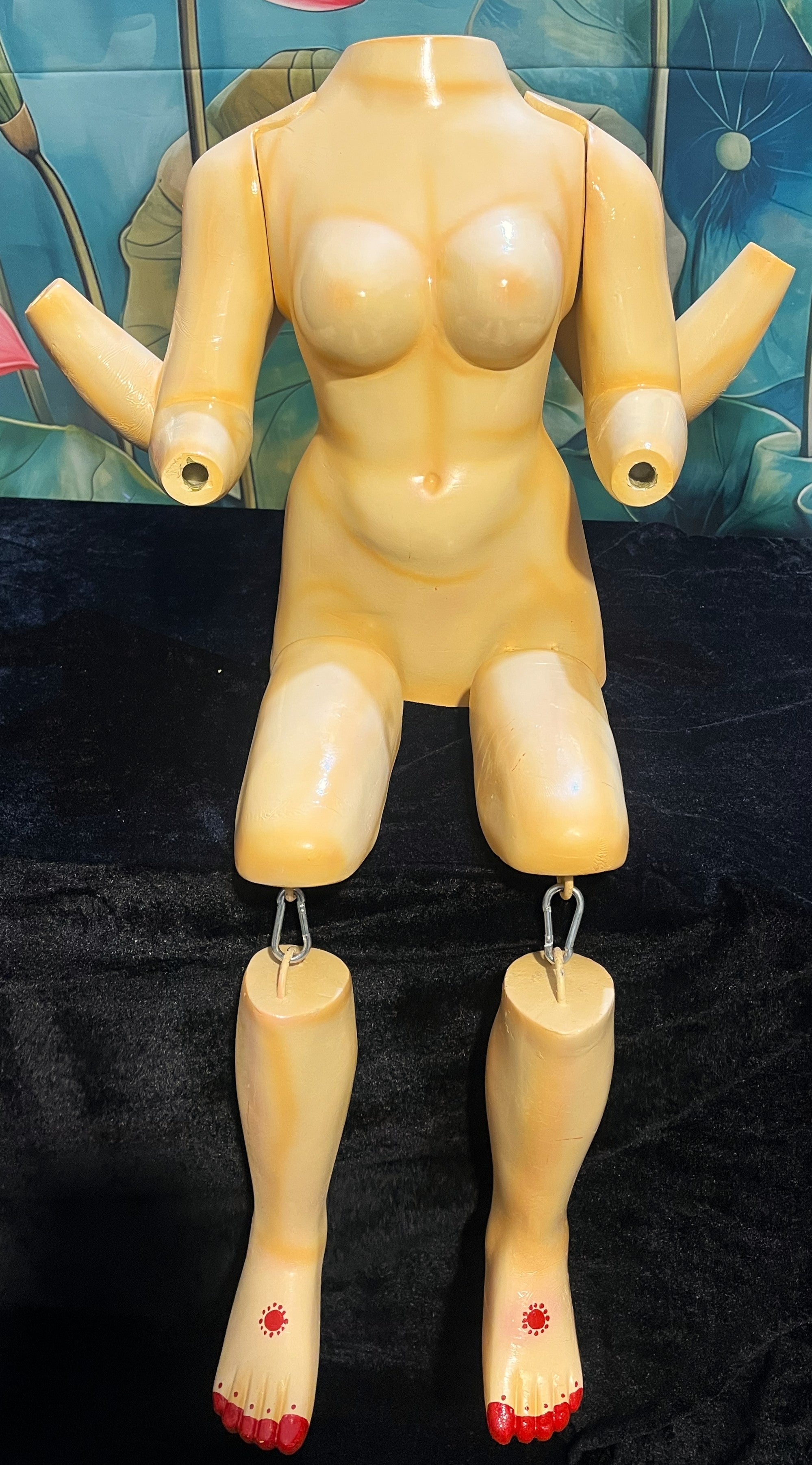 Medium Size Sitting Premium Fibre Devi Idol (Medium- 2.5 Feet) 3