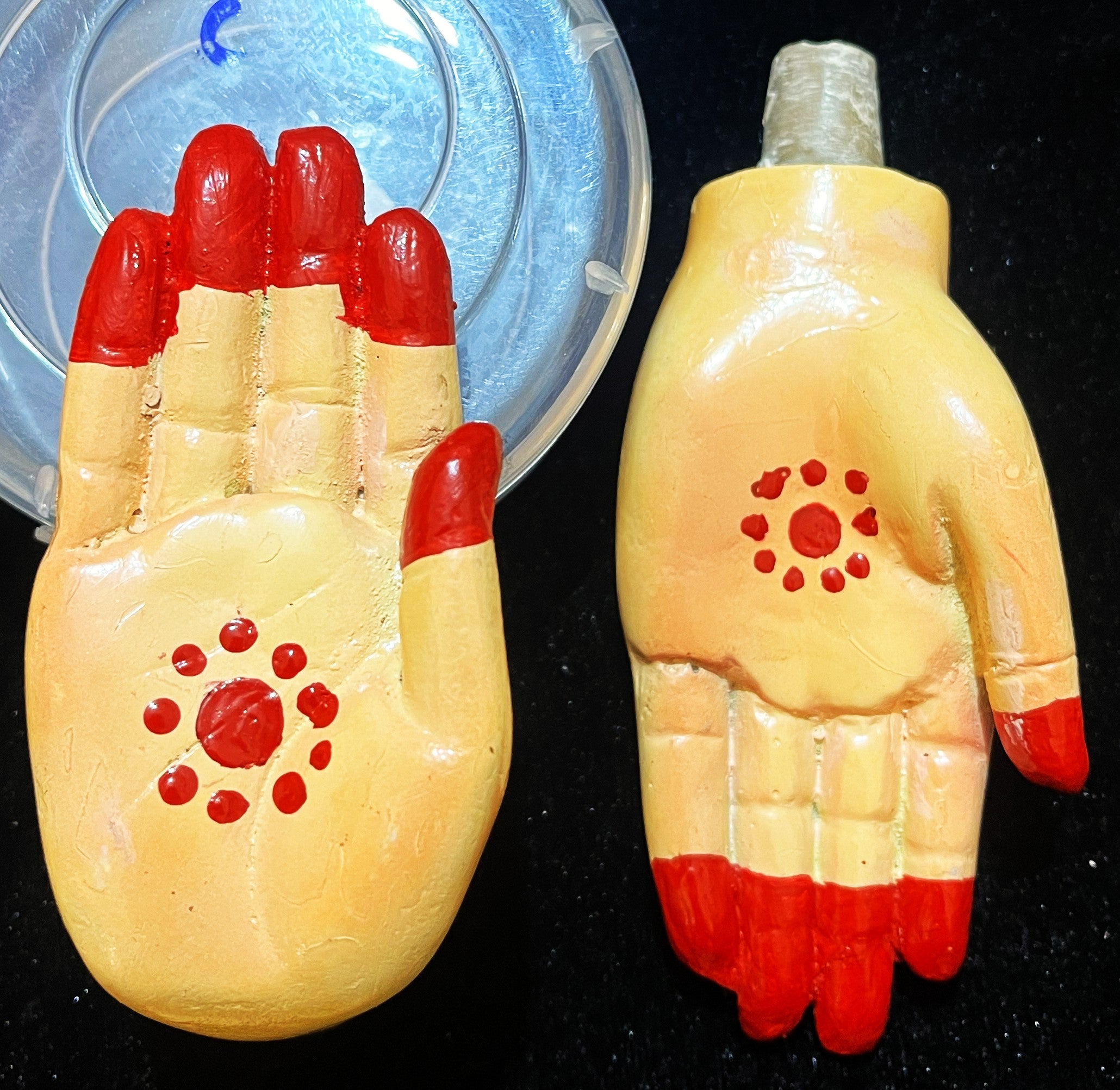 Small Size Sitting Premium Fibre Devi Idol (Small - 1.5 Feet) 4