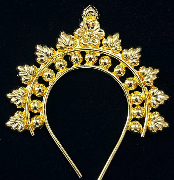 chakra prabhavali jewellery, deity halo ornament, idol back chakra - Length: 2 inches