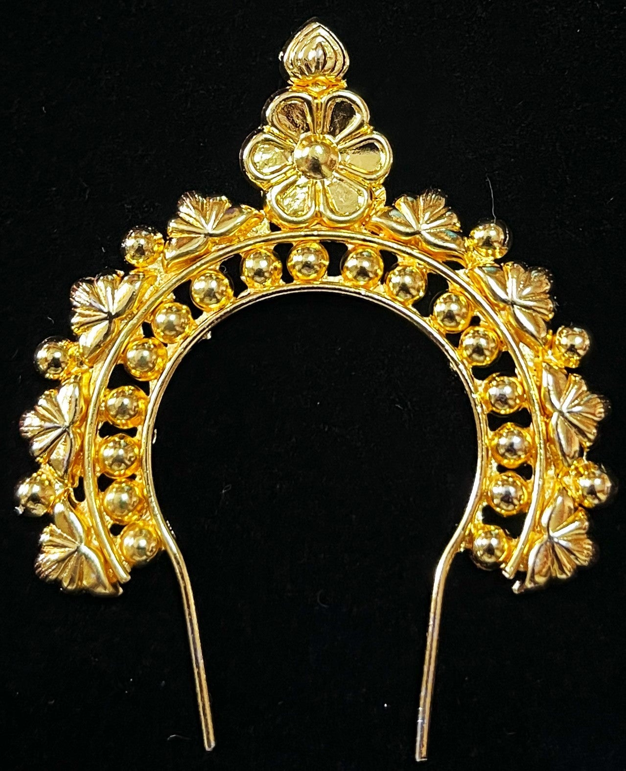 chakra prabhavali jewellery, deity halo ornament, idol back chakra - Length: 1.6 inches 1