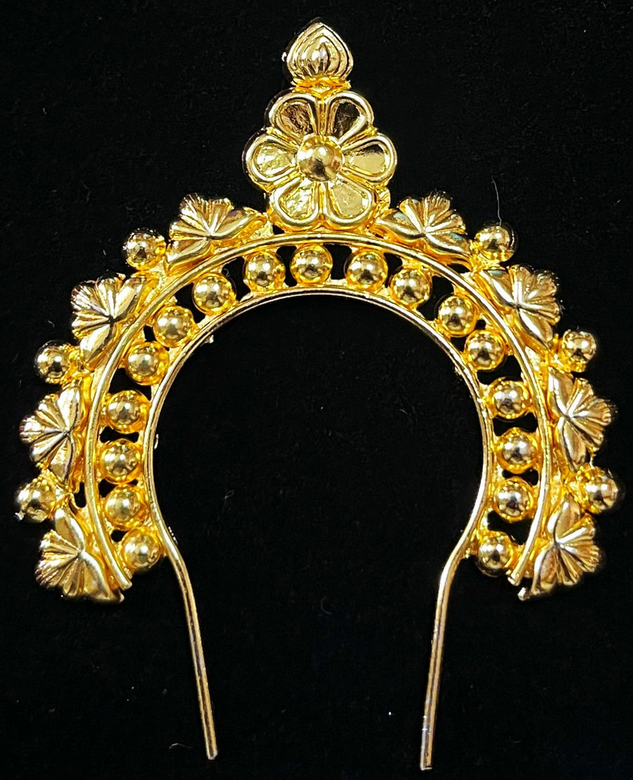 chakra prabhavali jewellery, deity halo ornament, idol back chakra - Length: 1.6 inches