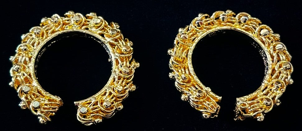 deity bangles, idol bangles jewellery, gold plated bangles for idols - Diameter : 2.5 cms 1