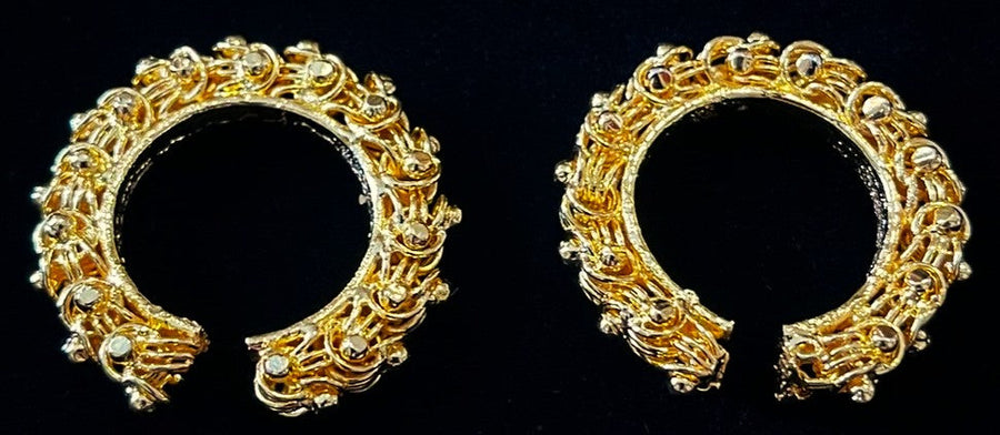 deity bangles, idol bangles jewellery, gold plated bangles for idols - Diameter : 2.5 cms