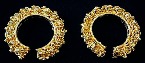 deity bangles, idol bangles jewellery, gold plated bangles for idols - Diameter : 2.5 cms