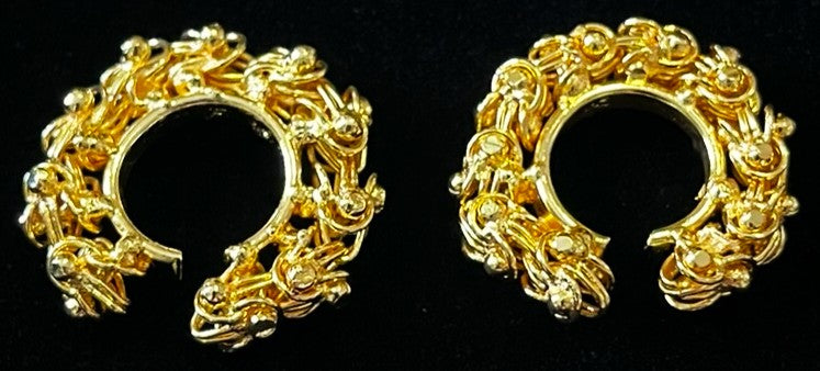 deity bangles, idol bangles jewellery, gold plated bangles for idols - Diameter : 1.5 cms 1