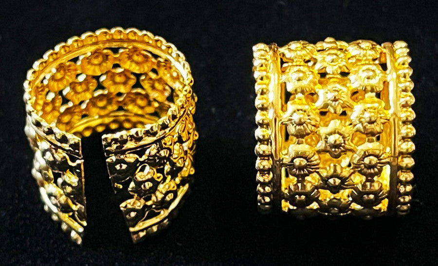 deity bangles, idol bangles jewellery, gold plated bangles for idols - Diameter: 1.5 cms