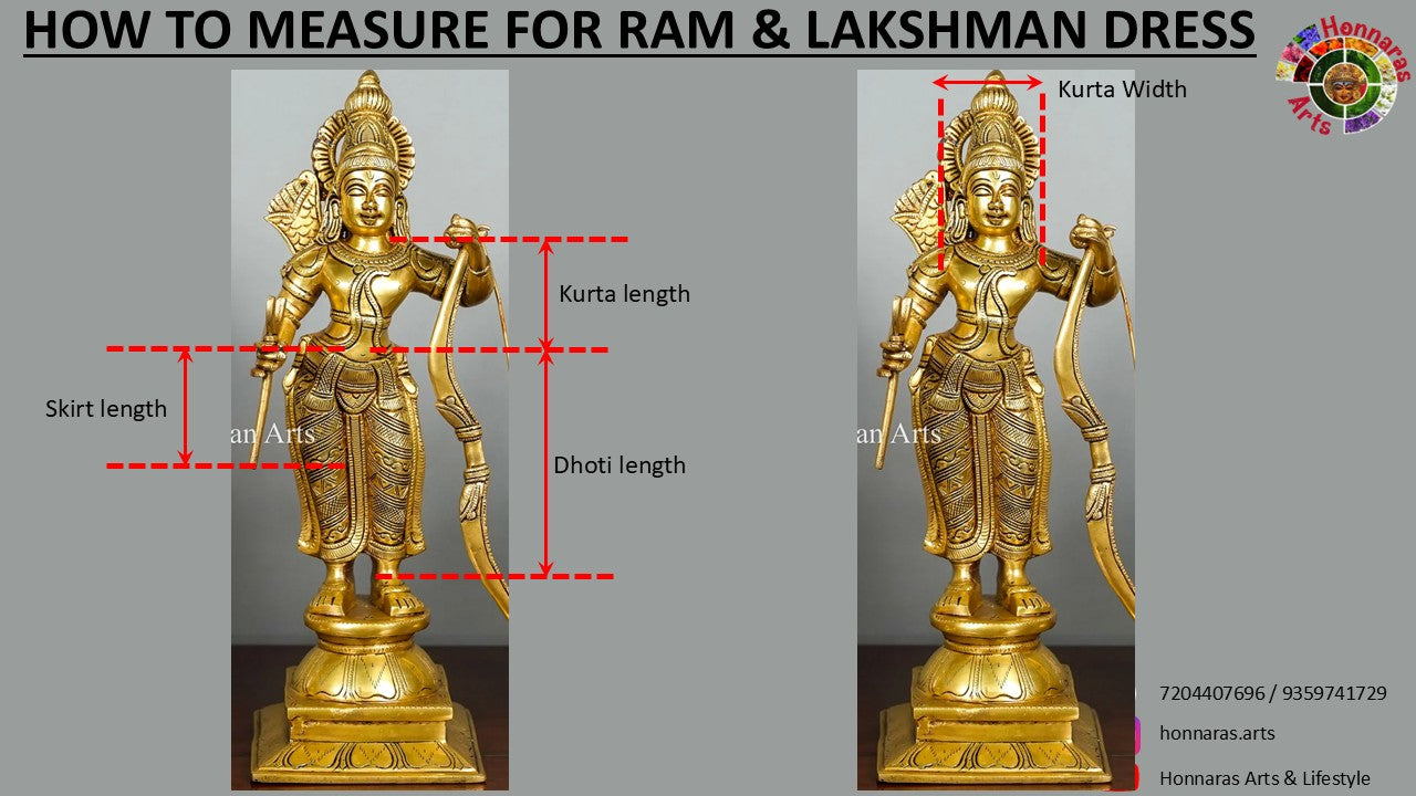 Vithhal Rukhmini dress, Ram Darbar dress, Radha krishna dress – Dhoti, Bhgavan dress, Deity Angharkha dhoti patka/shalya, Khes, kurta, Uparna Vastra for Rama, Krishna,Vitthal,made of Pure Tapeta Silk. - Yellow pre plated Angarkha with Dark Blue Contrast 4