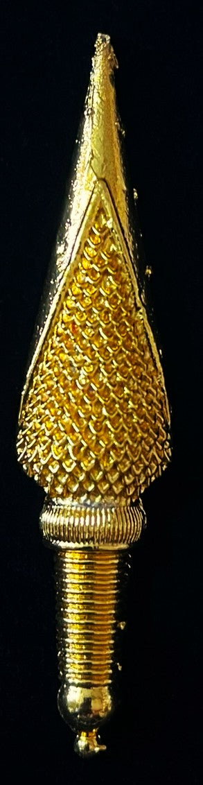 Spear - Gold - Length: 2.5 inches