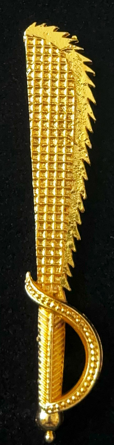 Sword- Kali Ayudha - Gold - Length: 2.75 inches 1