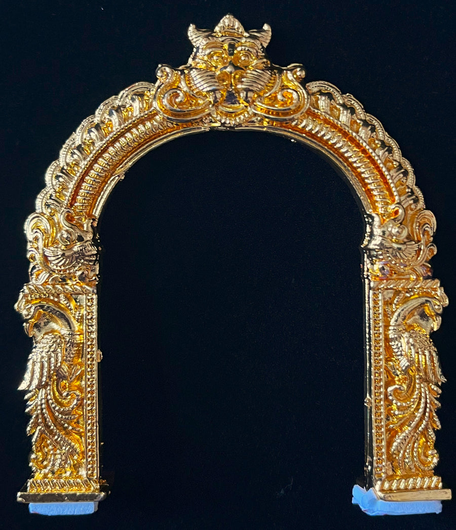 Bach Arch / Prabhavali - Gold - Length: 3.5 inches, Width: 2.75 inches
