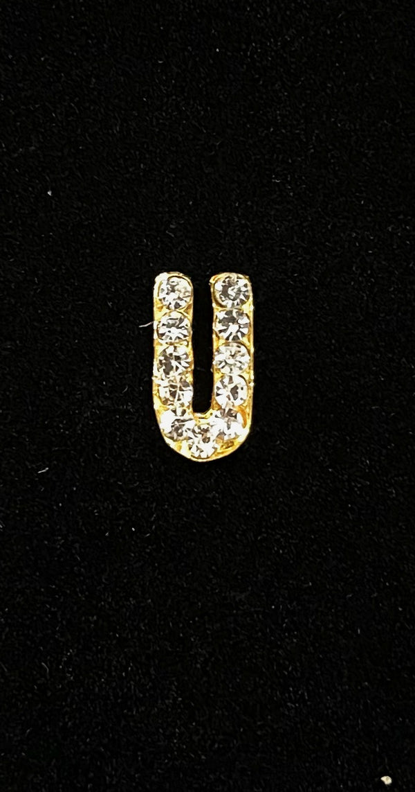Divine Tilak Set – Namam - Whitestones on South Indian Stones metal alloy - Length: 1.5 cms