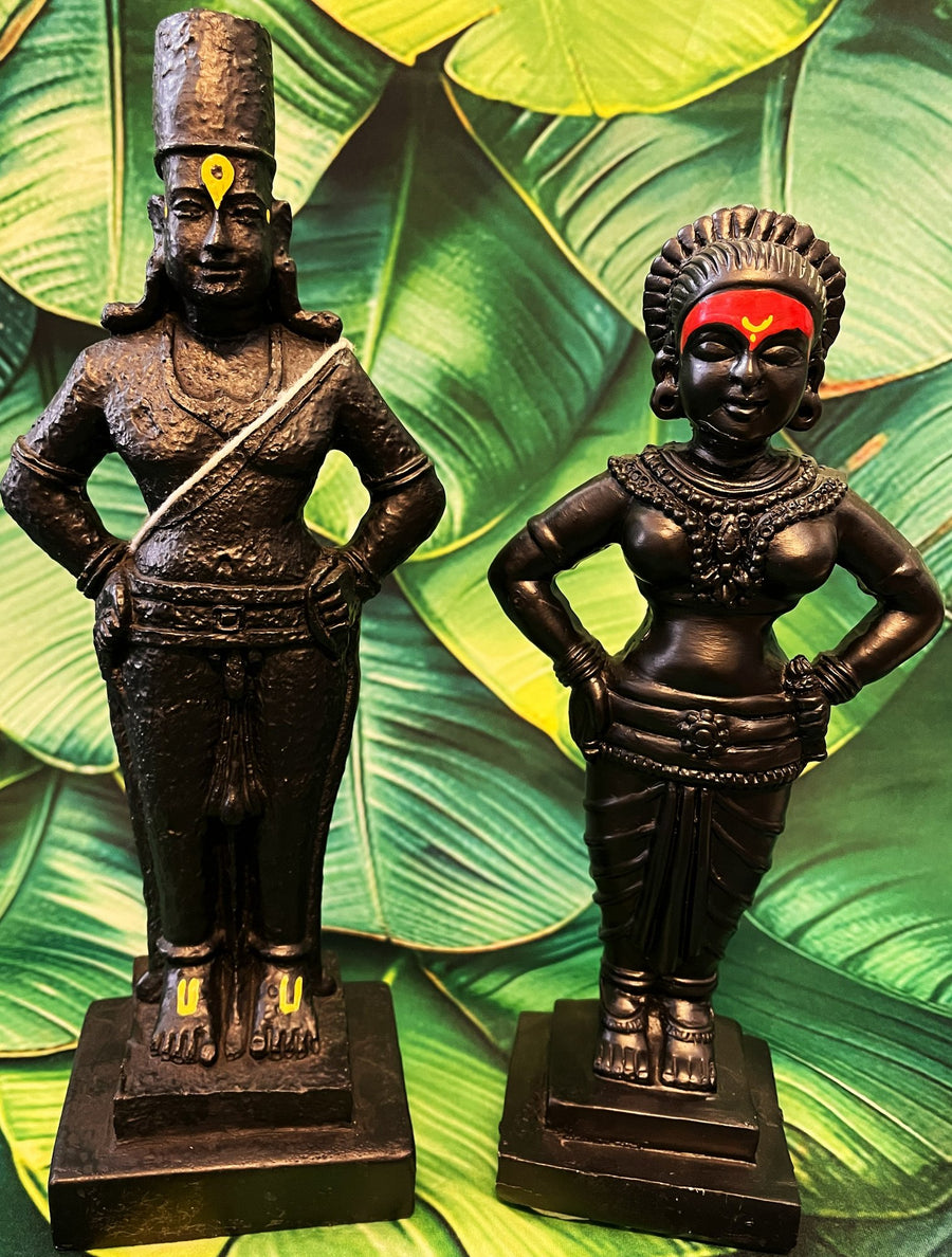 12 Inch Fiber Vittal Rukmani Idols