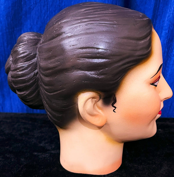 Premium Lakshmi Fiber Full Face with Jewellery – 13 Inch (cannot be tied to coconut) - Skin
